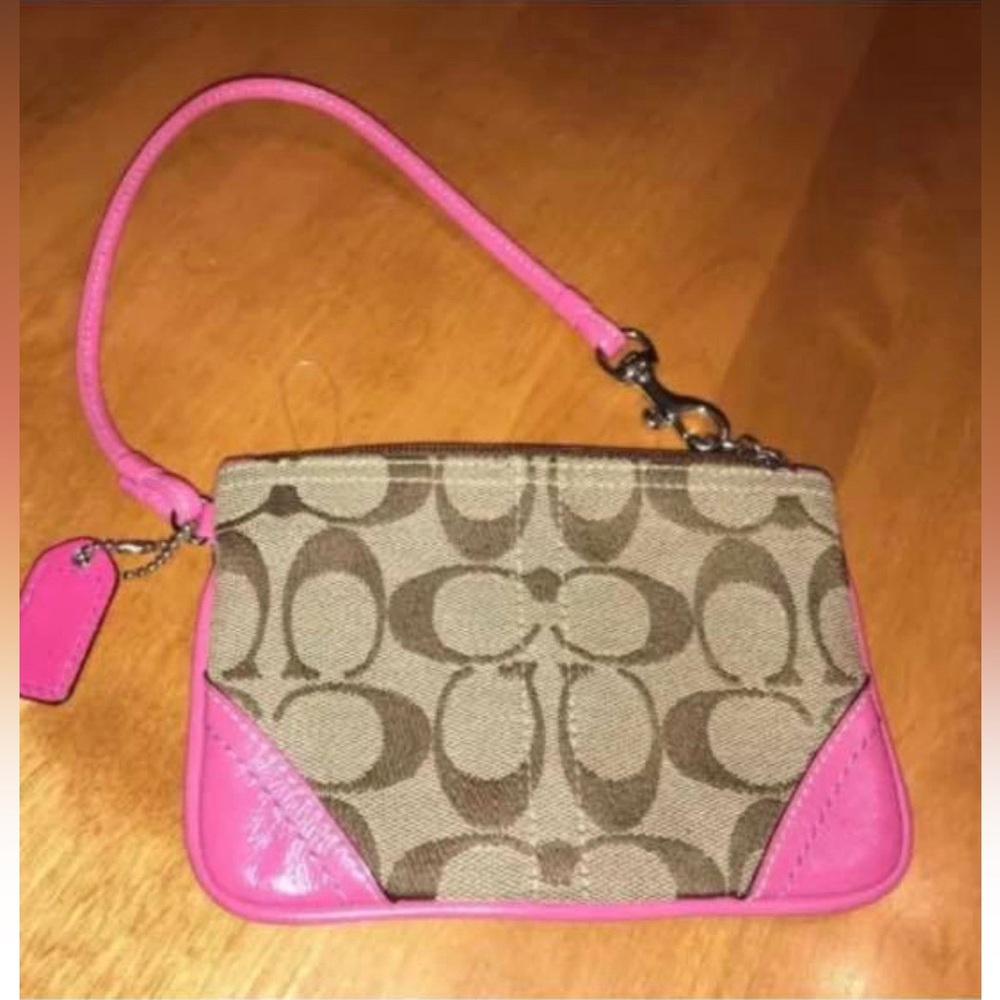 Coach pouch wallet
